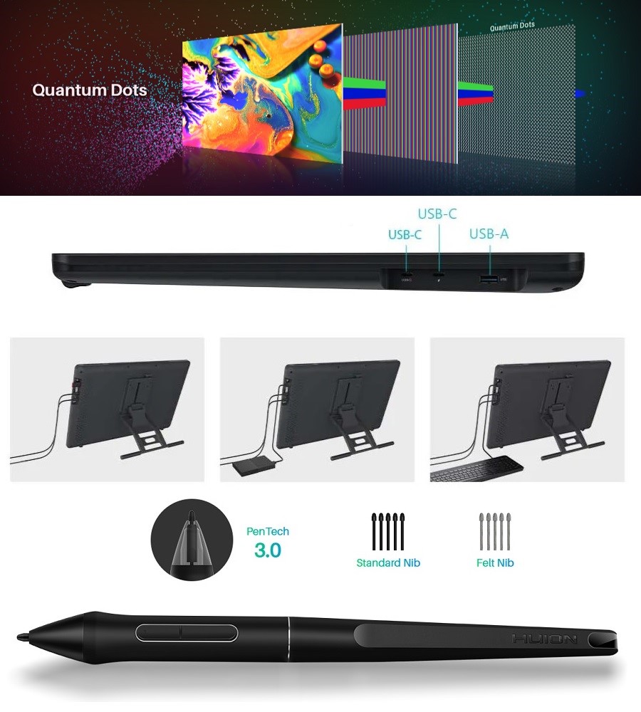 Graphics Tablet Huion Kamvas Rds-220 (3)