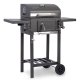 BBQChef™ 2-Piece Charcoal Grill Berdsen BD-892, Black