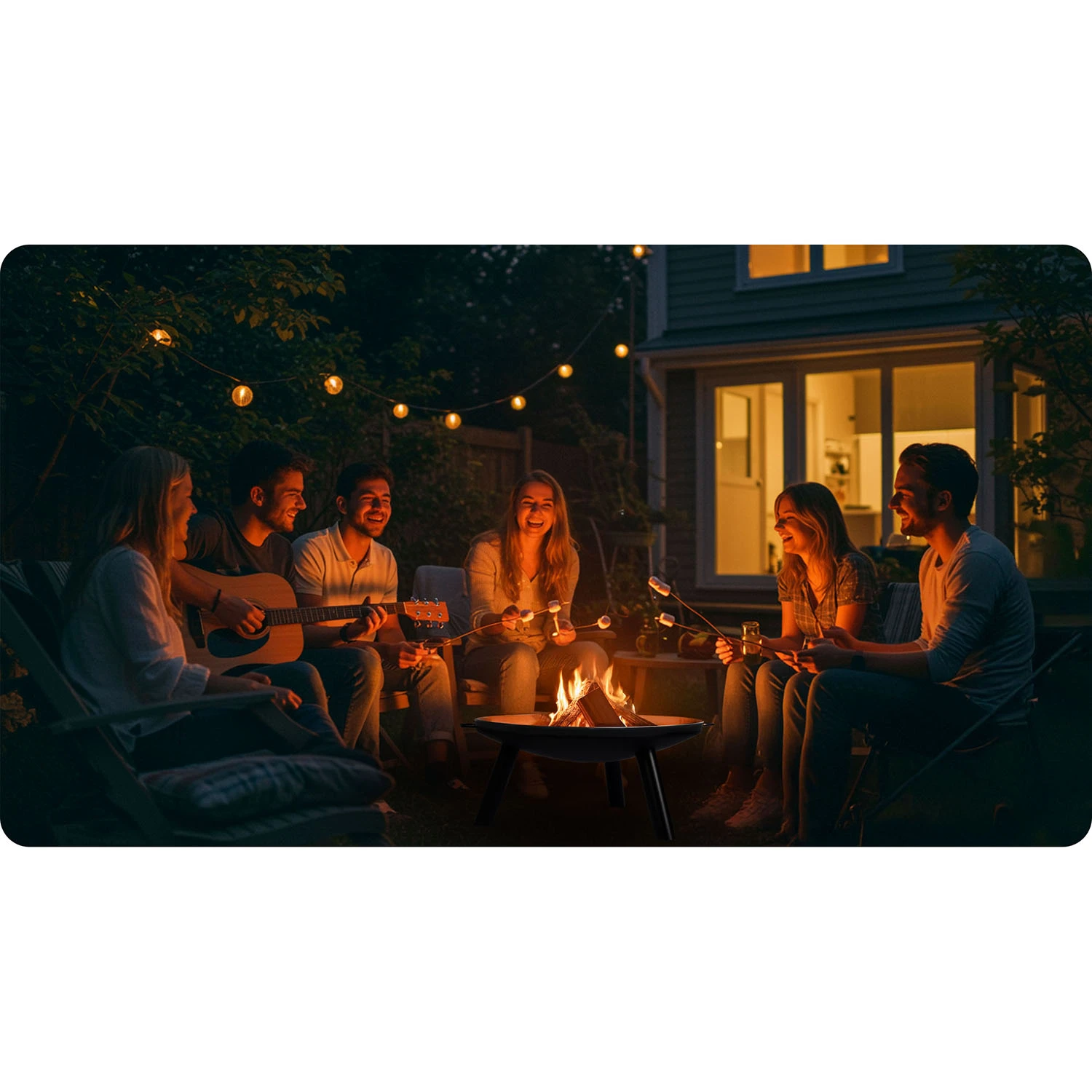 Fire Pit, Garden Fireplace, 60 cm, Berdsen BD-881 (7)