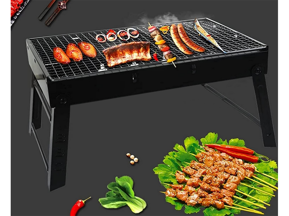 Portable Folding Charcoal Mini Grill (6)