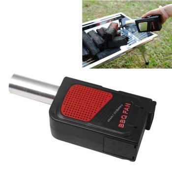 BBQ Electric Fan Air Blower for Outdoor Camping Picnic Charcoal Grill Barbecue