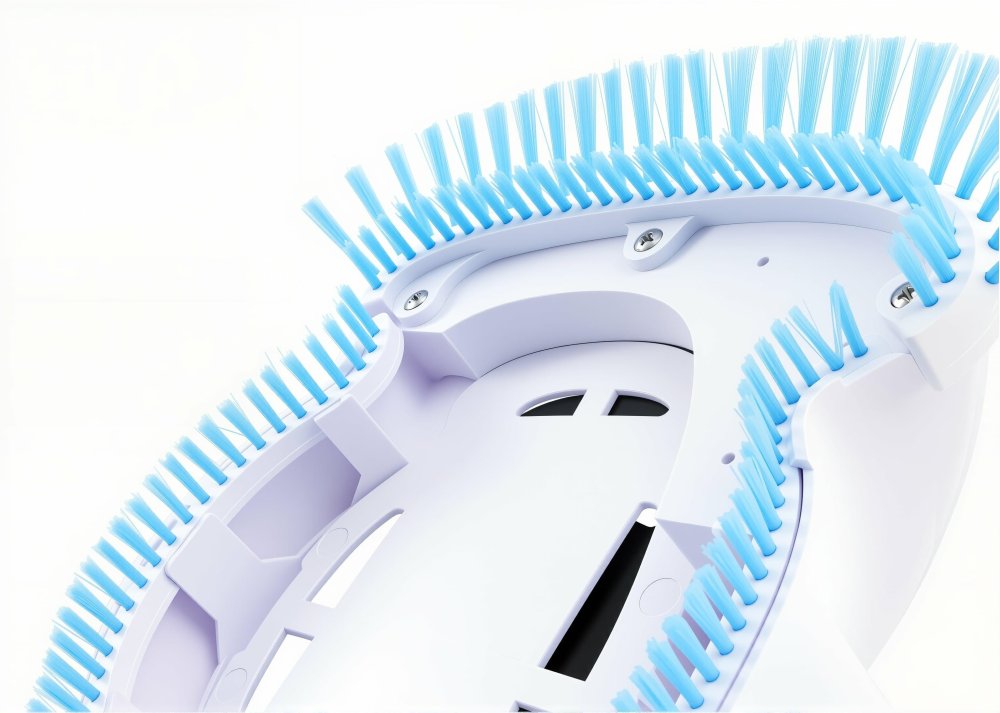 Pool Vacuum Head with Cleaning Brush 27x20cm (2)