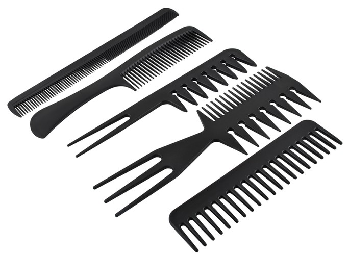 Professional Hairdressing Combs, Set of 10 (3)