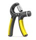 4Fizjo Adjustable Resistance Hand Gripper Exerciser Expander, 10-40kg, Black-Yellow