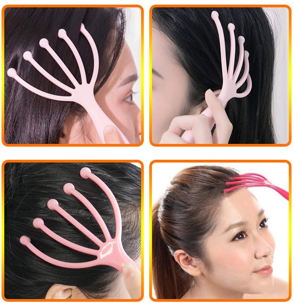 Head Scalp Massager for Stress Relief, Different colors (3)
