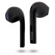 Guess Classic EST Logo TWS Bluetooth Headphones with Charging Dock, Black