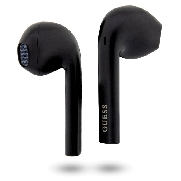 Guess Classic EST Logo TWS Bluetooth Headphones with Charging Dock, Black (1)