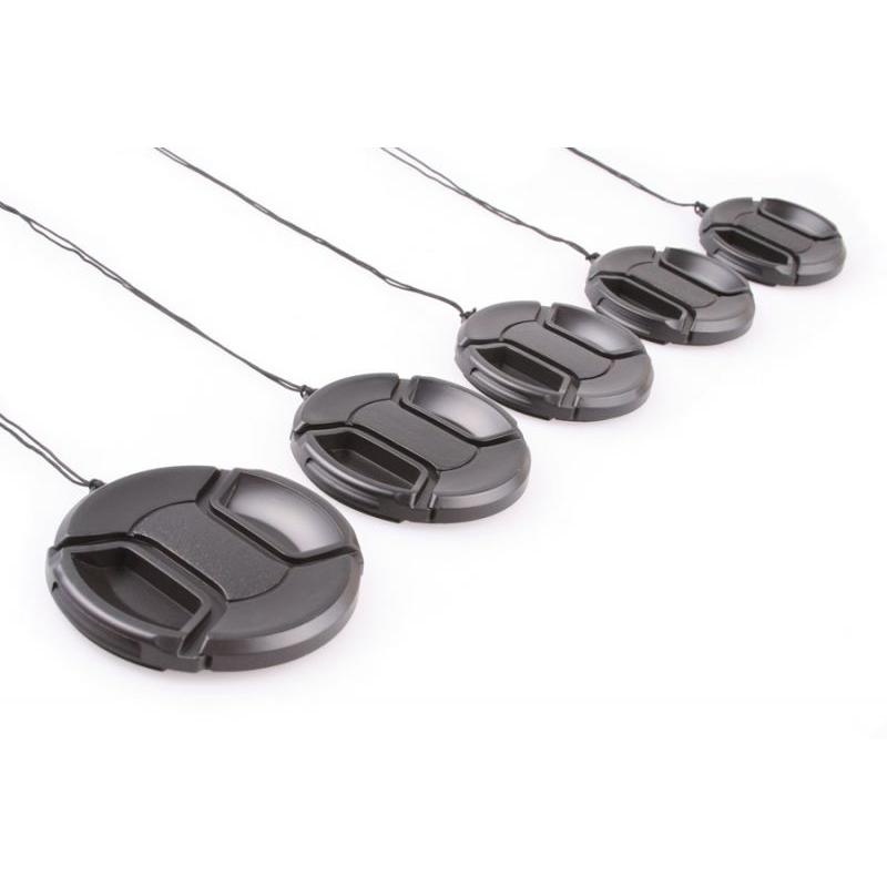 OEM Snap-on lens cap - 77 mm with a bow (1)