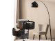 Kitchen shelf cabinet on wheels bookcase mobile cart table 3 levels basket