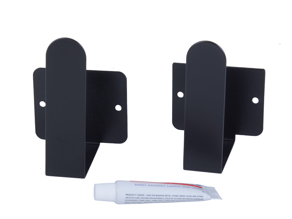 Kitchen Wall Hooks Hanger Holder for Plates, Cutting Boards and Pots/Pans Lids (6)