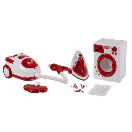 Children's play set washing machine + iron (5)
