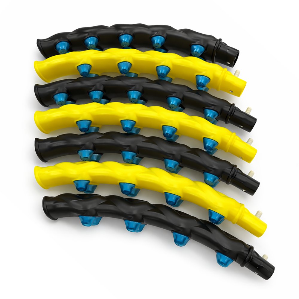 Hula Hoop Massager Wozinsky WHH-110 Segmented Blue-Yellow (0)