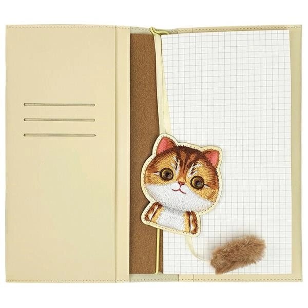 Nimmy Big Eyed Pet 2.0 Cat 2-in-1 Notebook + Pen Set - Beige (2)