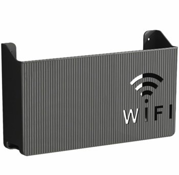 Wifi Router Shelf Holder, Black