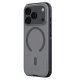 Super Frosted Shield Pro Magnetic Case IP17 Transparent black
