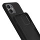 3mk Silicone Phone Case Cover iPhone 11 - black