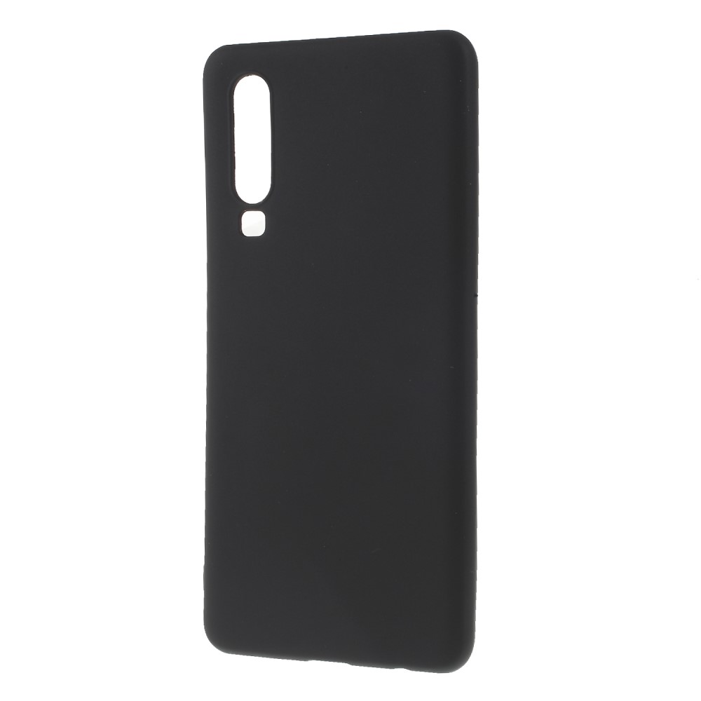 Huawei P30 (ELE-L09, ELE-L29) Double Sided Silicone Matte TPU Case Cover, Black (3)
