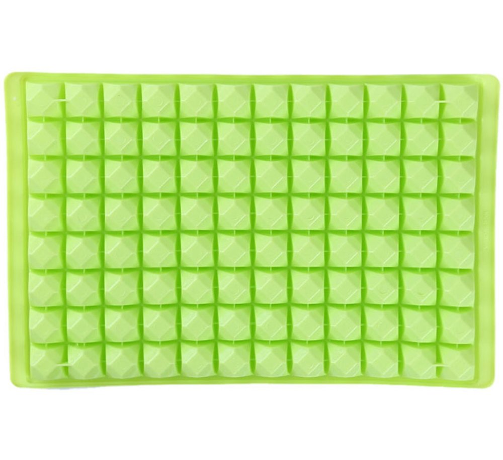 Ice Cube Mold with Lid, 96 pcs, Green (3)