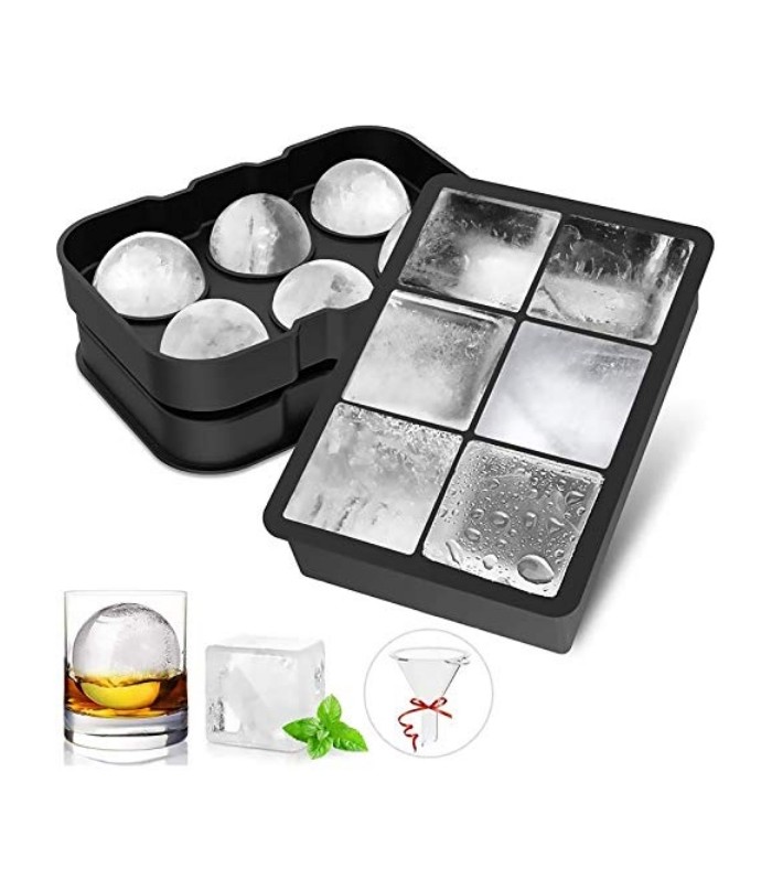 Silicone Ice Cube and Ball Mold Set, 2 pcs. (5)