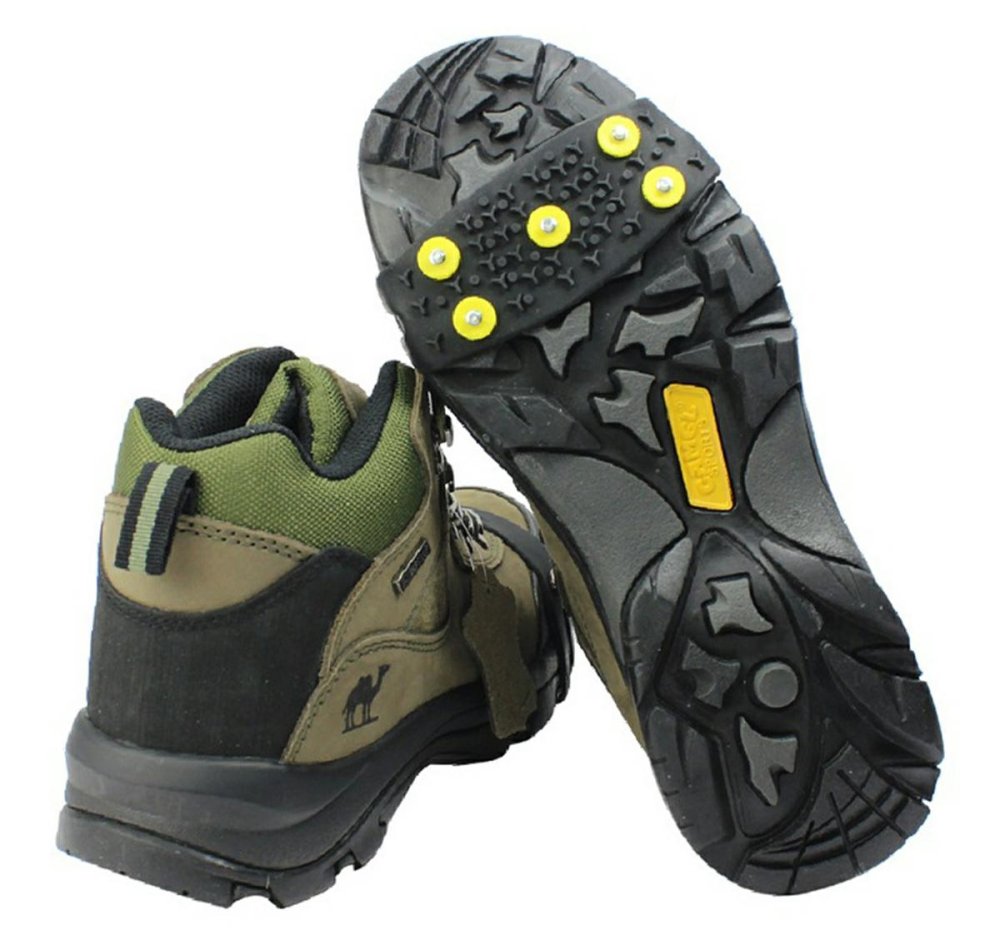 Anti-Slip Ice Cleats with 10 Spikes for Shoes, Size 36-41 (3)