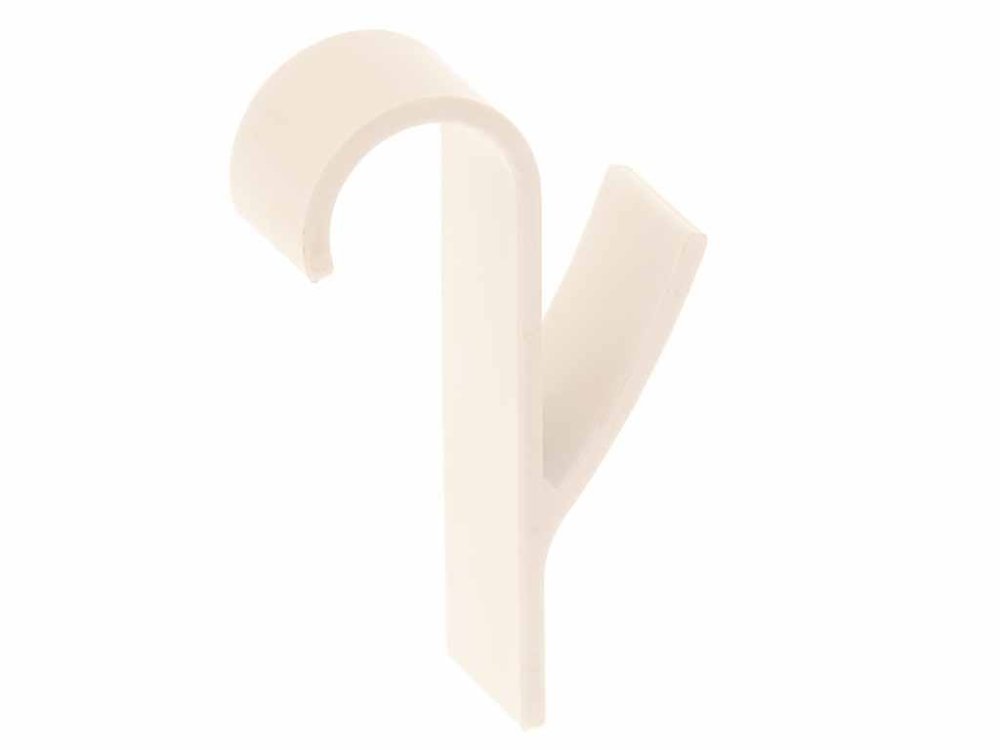 Radiator Hook for Towels and Robes, Cream (1)