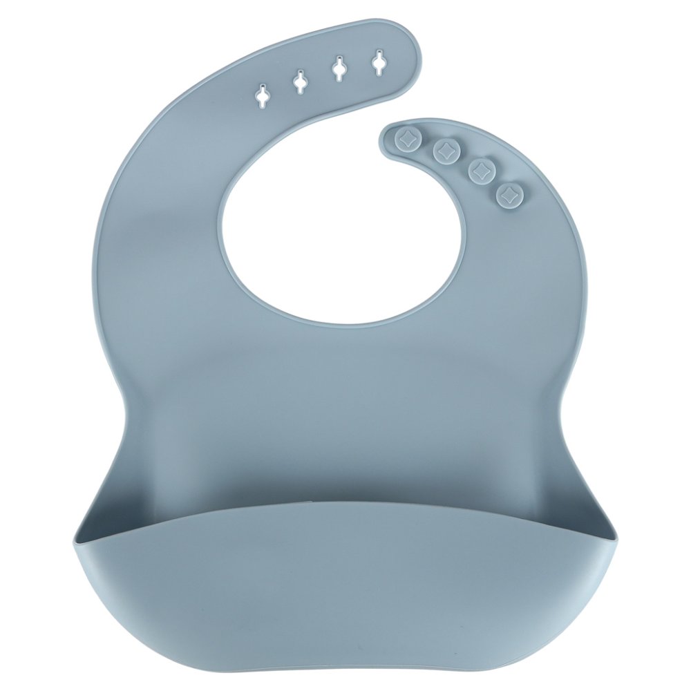 8-Piece Silicone Baby Feeding Set with Suction Plate & Bowl, Mint (0)