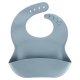 8-Piece Silicone Baby Feeding Set with Suction Plate & Bowl, Mint