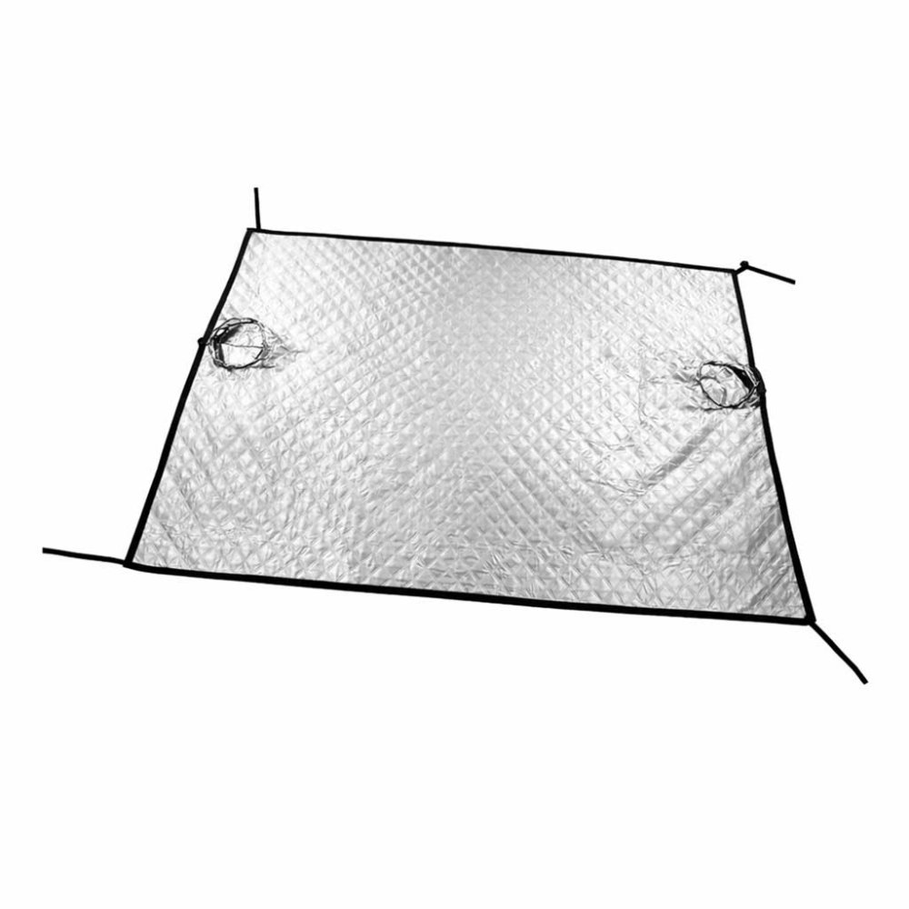 Waterproof Car Windshield Cover for Snow, Ice, and Sun Protection (1)