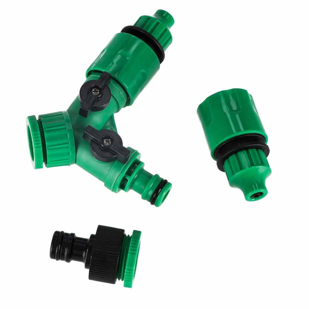 Garden Irrigation System and Water Mist Cooling Kit LUARO 25m, black (0)