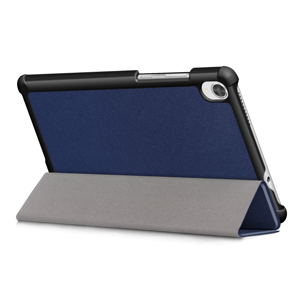 Lenovo Tab M8 (2nd Gen) Tri-fold Stand Leather Case Cover, Blue (0)