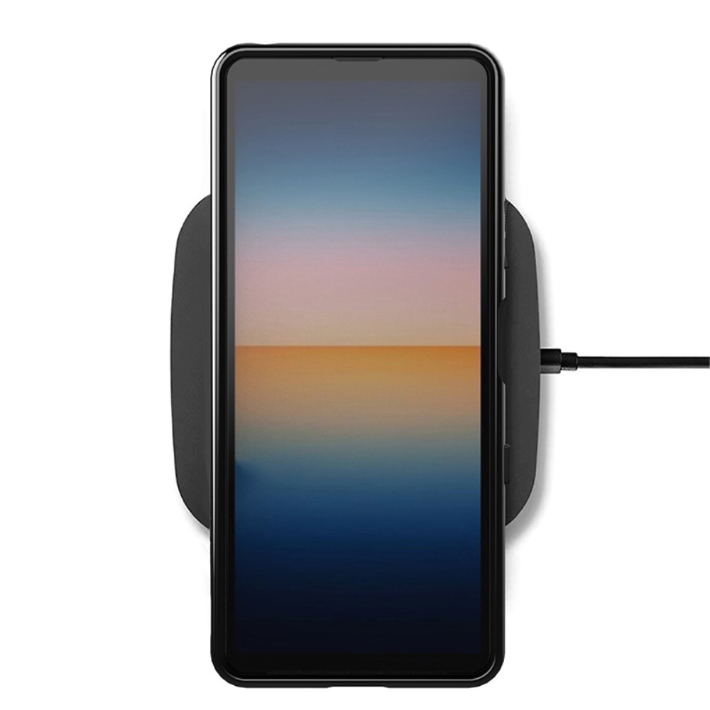 Sony Xperia 10 III / 10 III Lite Thunder Series Twill Texture TPU Mobile Phone Cover Case, Blue (1)