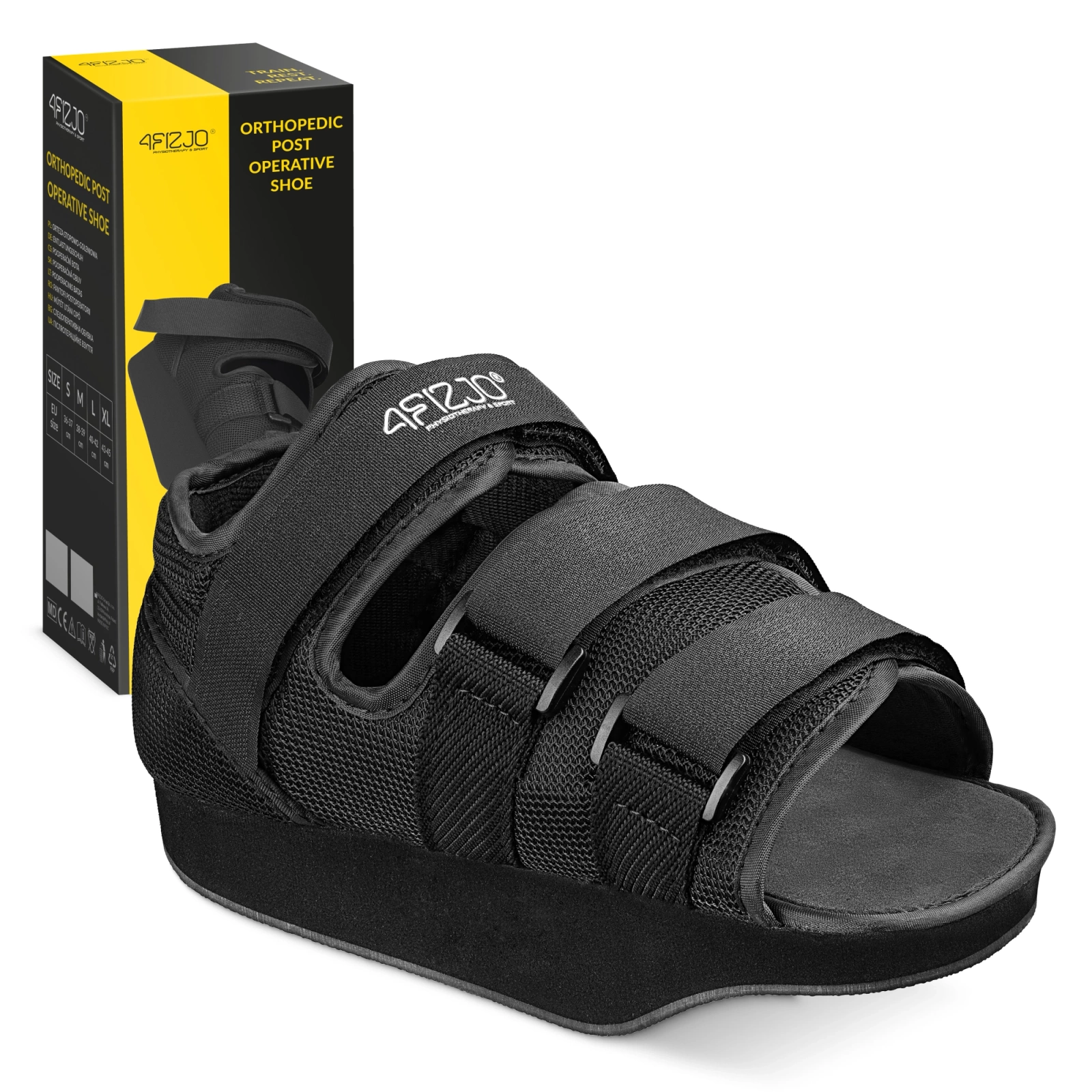 4FIZJO MED Post-Op Off-Loading Shoe, Size M