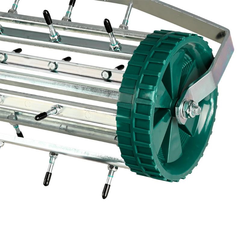 Manual Rotary Lawn Aerator and Scarifier 42cm Width (0)