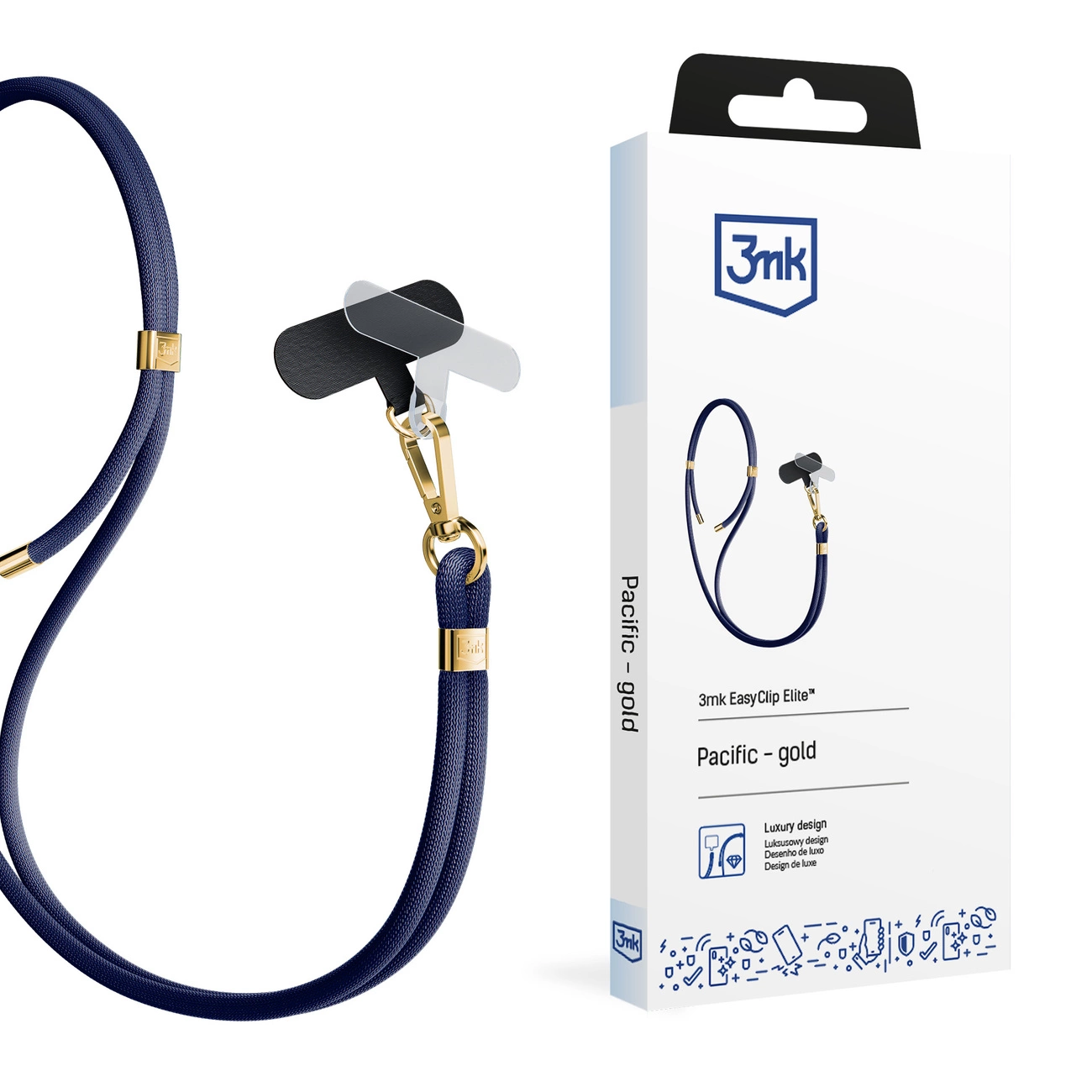 Accessories Pacific (gold) - 3mk EasyClip Elite