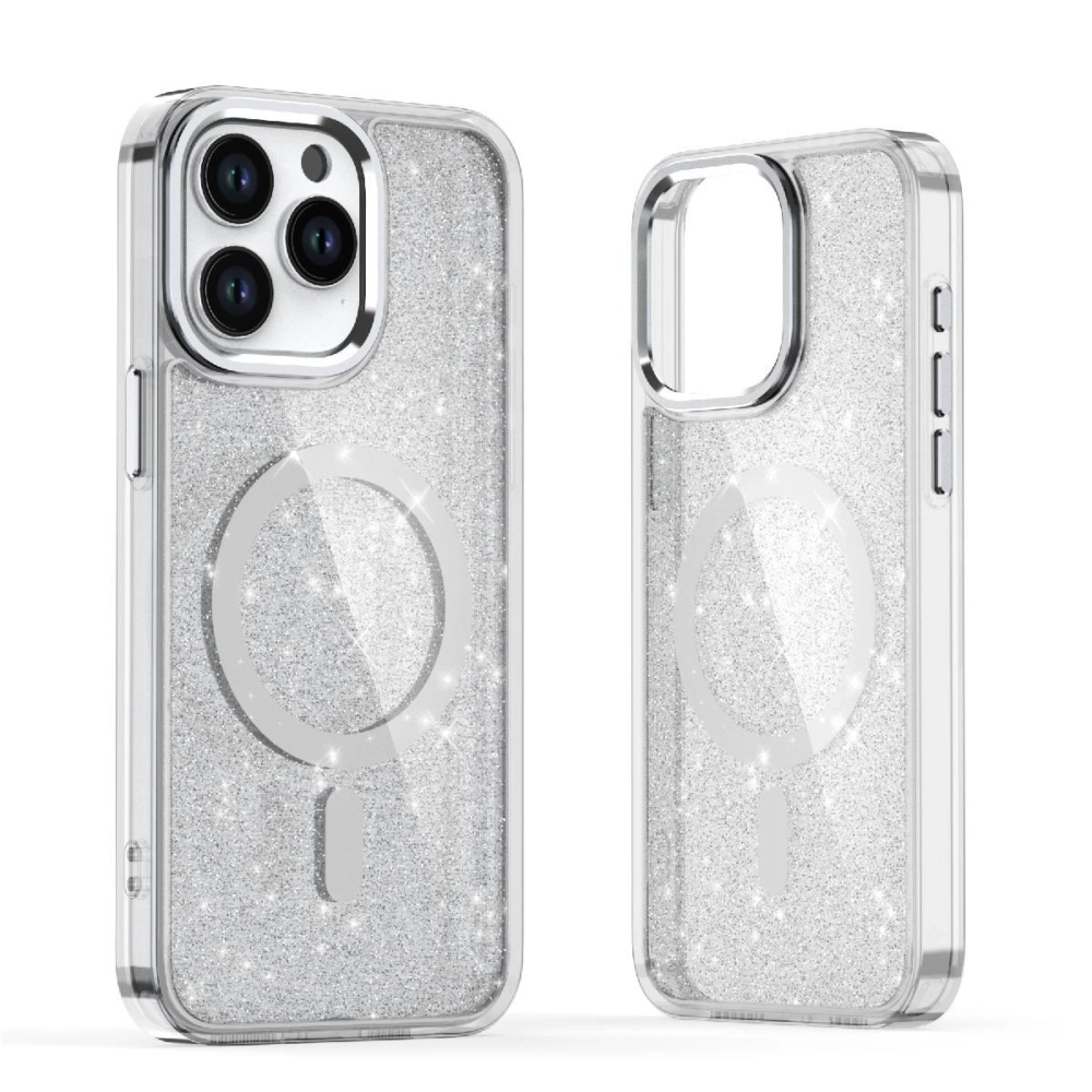 Glitter Case with MagSafe Samsung Galaxy A36 5G - White