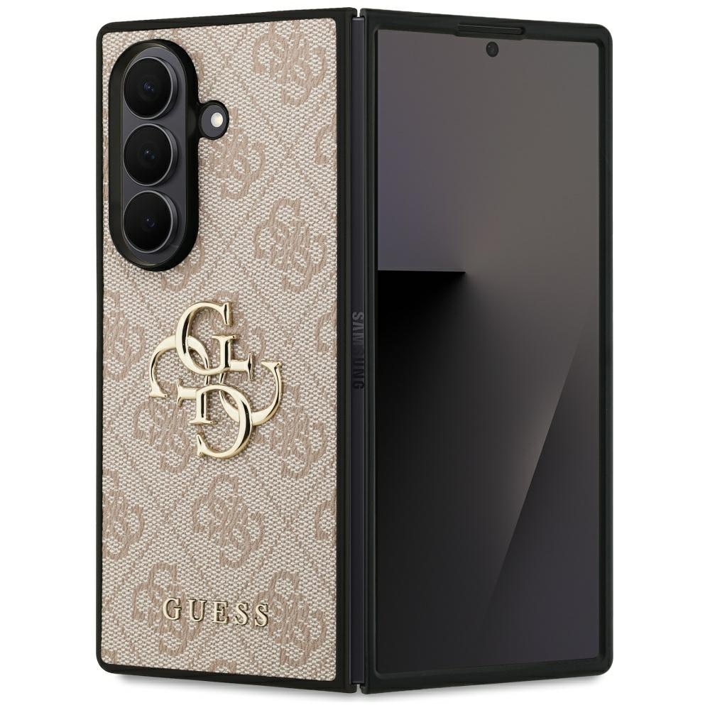 Guess Big 4G Logo Classic Phone Case Cover Samsung Galaxy Z Fold7 - pink