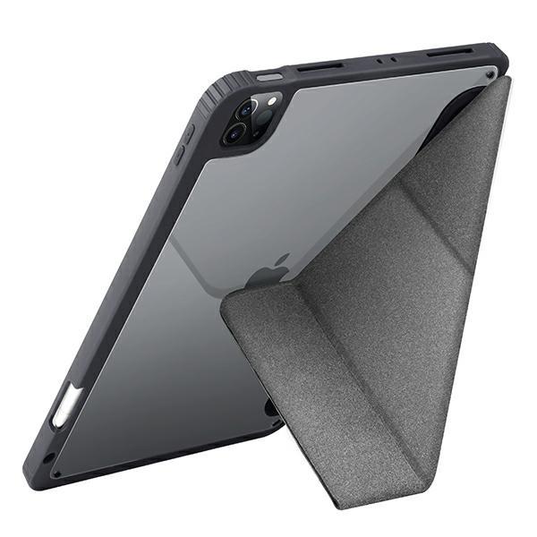 Apple iPad Pro 12.9 (2020 2021 2022) Uniq Etui Moven Cover Case, Grey (1)