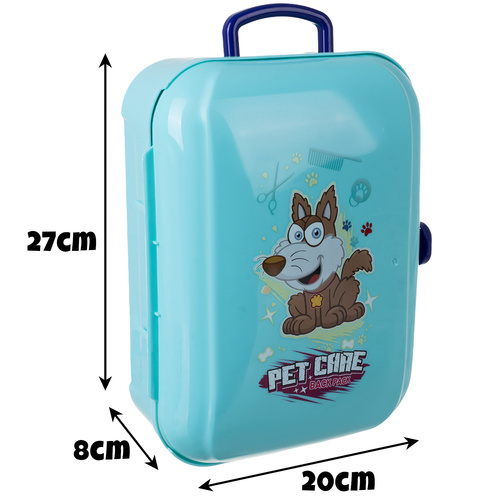 Dog Grooming Playset in Backpack with Plush Puppy Toy 26304 (0)