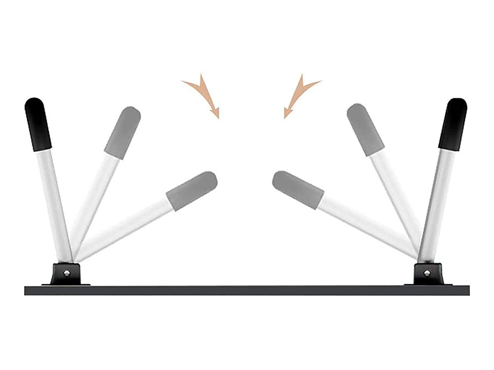 Folding Laptop Table, Black (3)