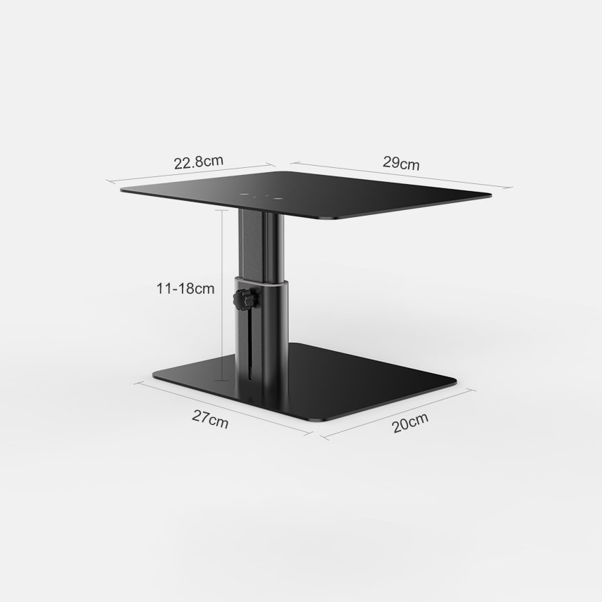 Nillkin HighDesk Tall Stand Monitor Desktop Support Holder, Black (3)