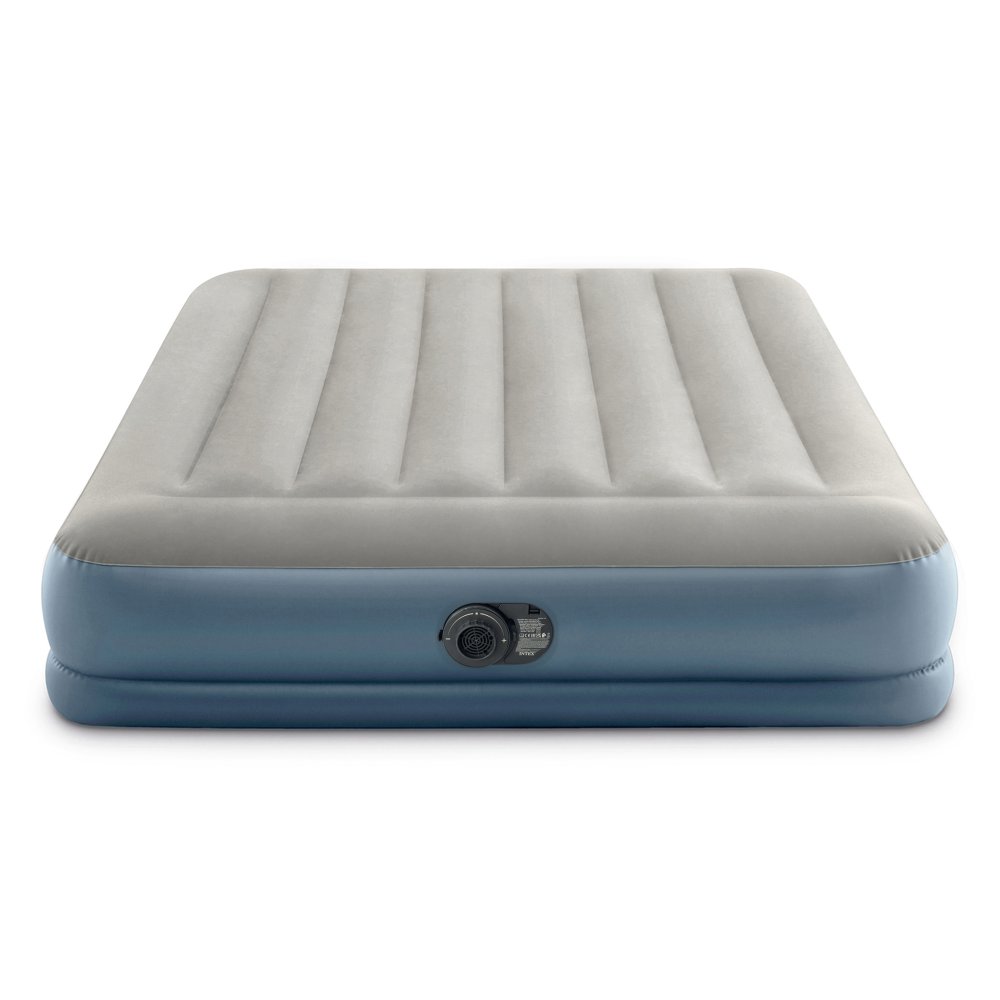 Intex 64118 Double Air Mattress with Built-in Electric Pump, 203x152 cm (2)