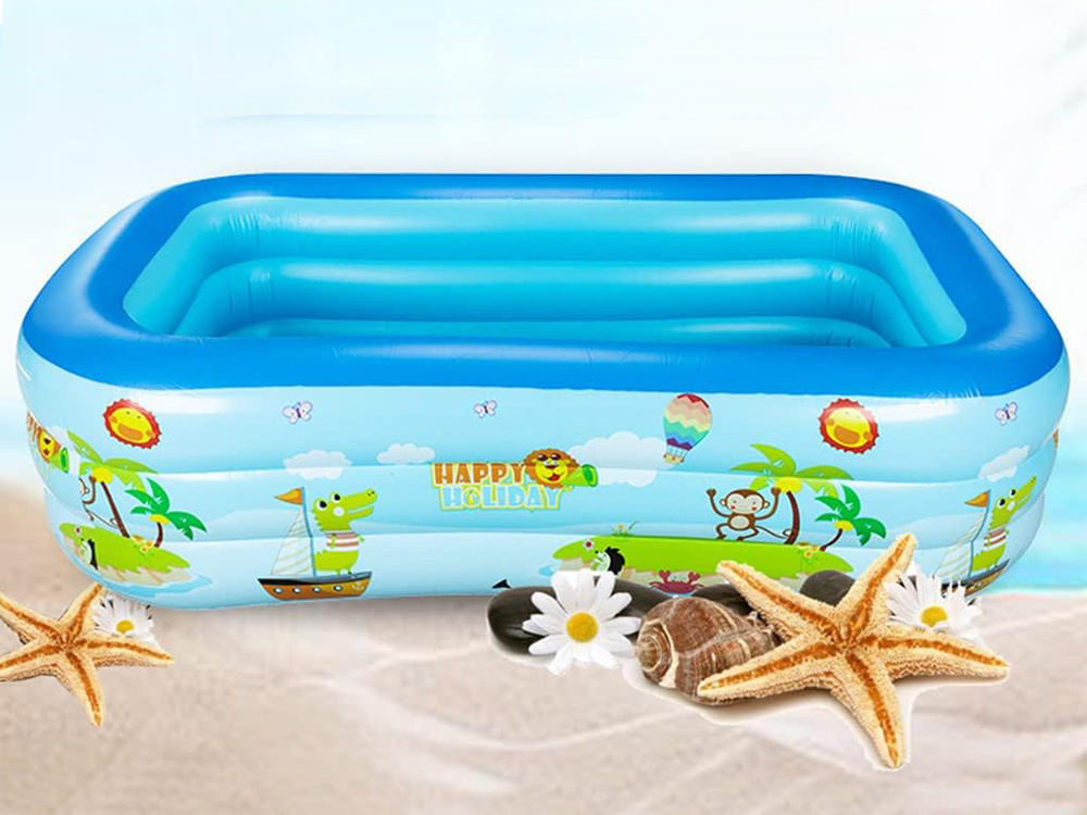 Inflatable Kids Pool, 165x110 cm (4)