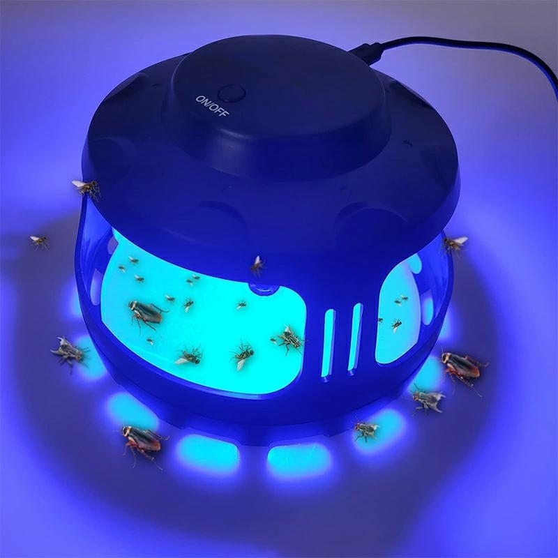 Electric UV Insect Trap for Flies and Mosquitoes with Glue Pads (0)