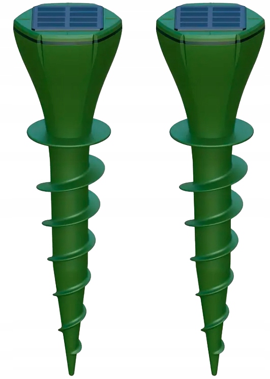 Solar Screw-in Mole Repeller, Set of 2pcs (1)