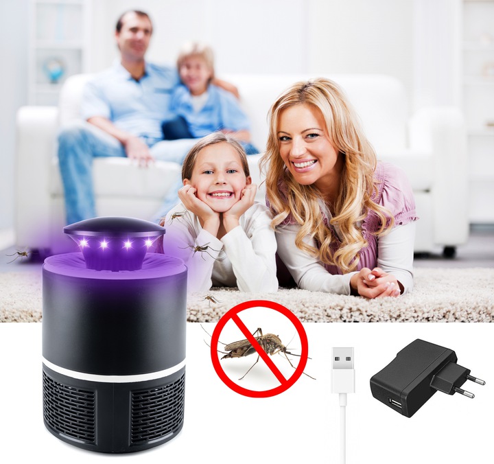 Mosquito Killer LED Lamp Fly Bug Insect Trap, 5W (4)