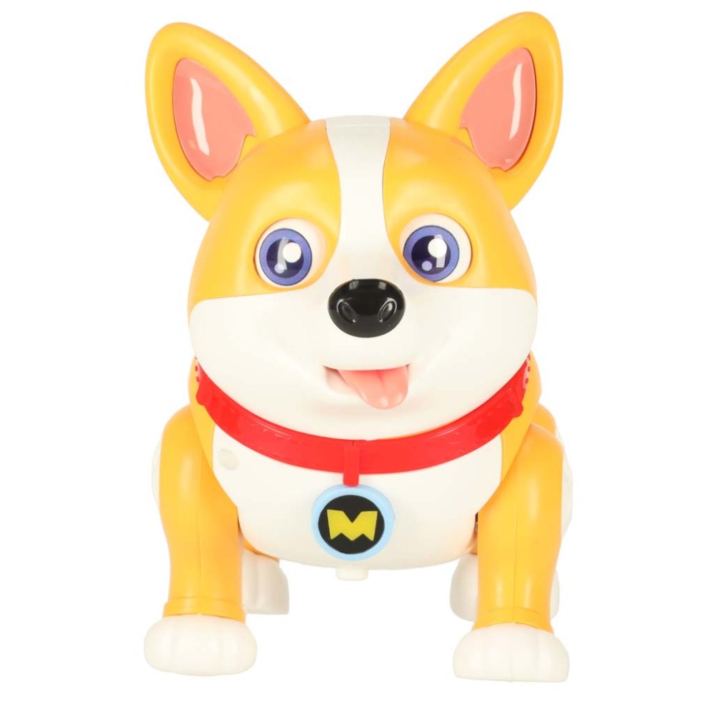Interactive Corgi Robot Dog Toy with Lights and Music (1)