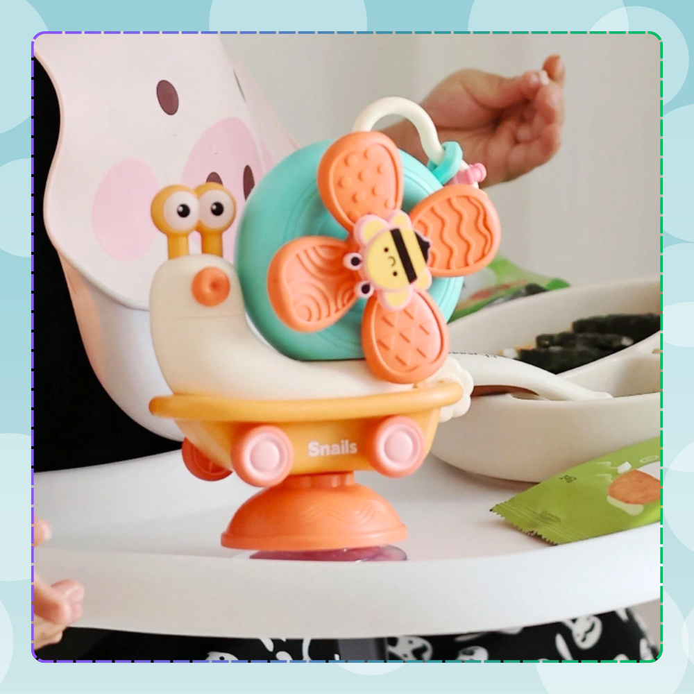 Interactive Sensory Educational Toy "Snail" (1)