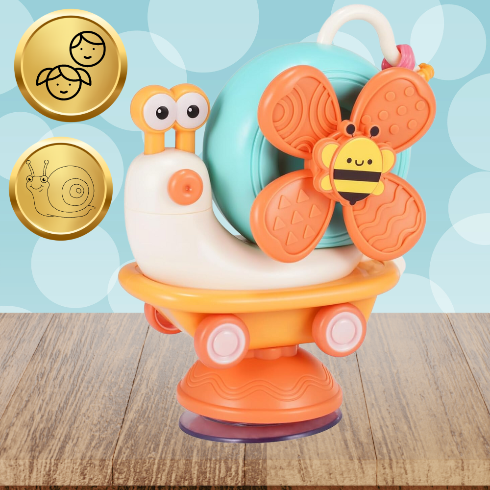 Interactive Sensory Educational Toy "Snail" (8)