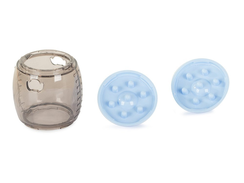 Interactive Dog Toy Treat Dispensing Ball, Slow Feeder Puzzle (3)