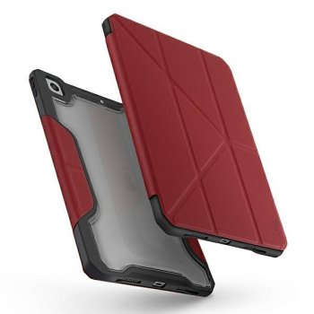 Apple iPad 10.2" 2019 / 2020 / 2021 Uniq Etui Trexa Cover Case, Red
